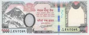 1000  Rupees Nepal 2019